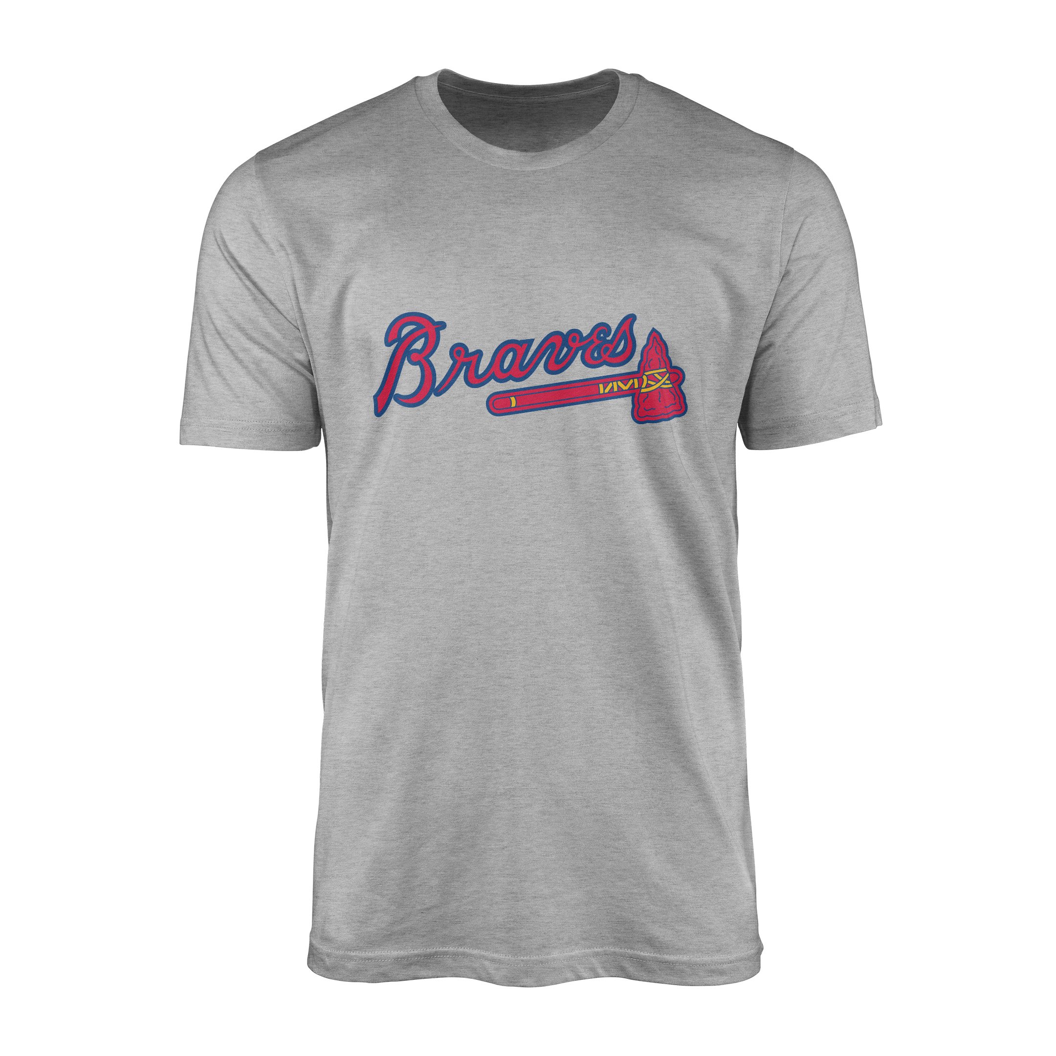 The Braves Tişört L - Gri