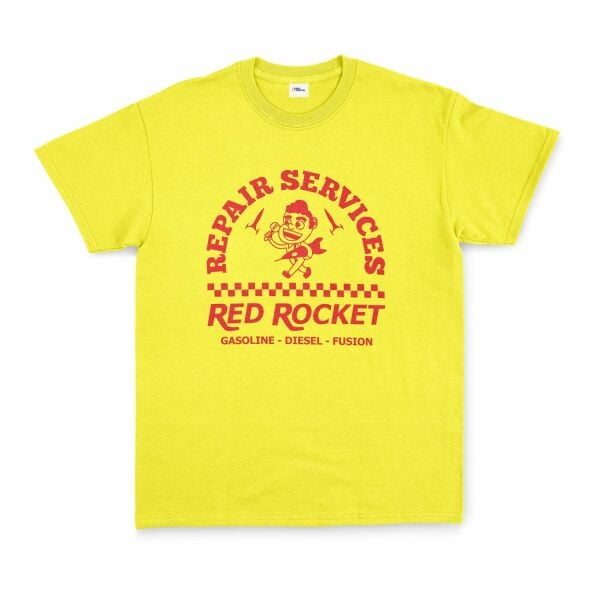 Red Rocket | Fallout Tişört S - Sarı