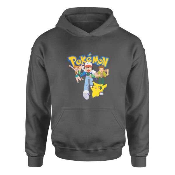 Pokemon Gotta Catch ’em All Hoodie S - Füme