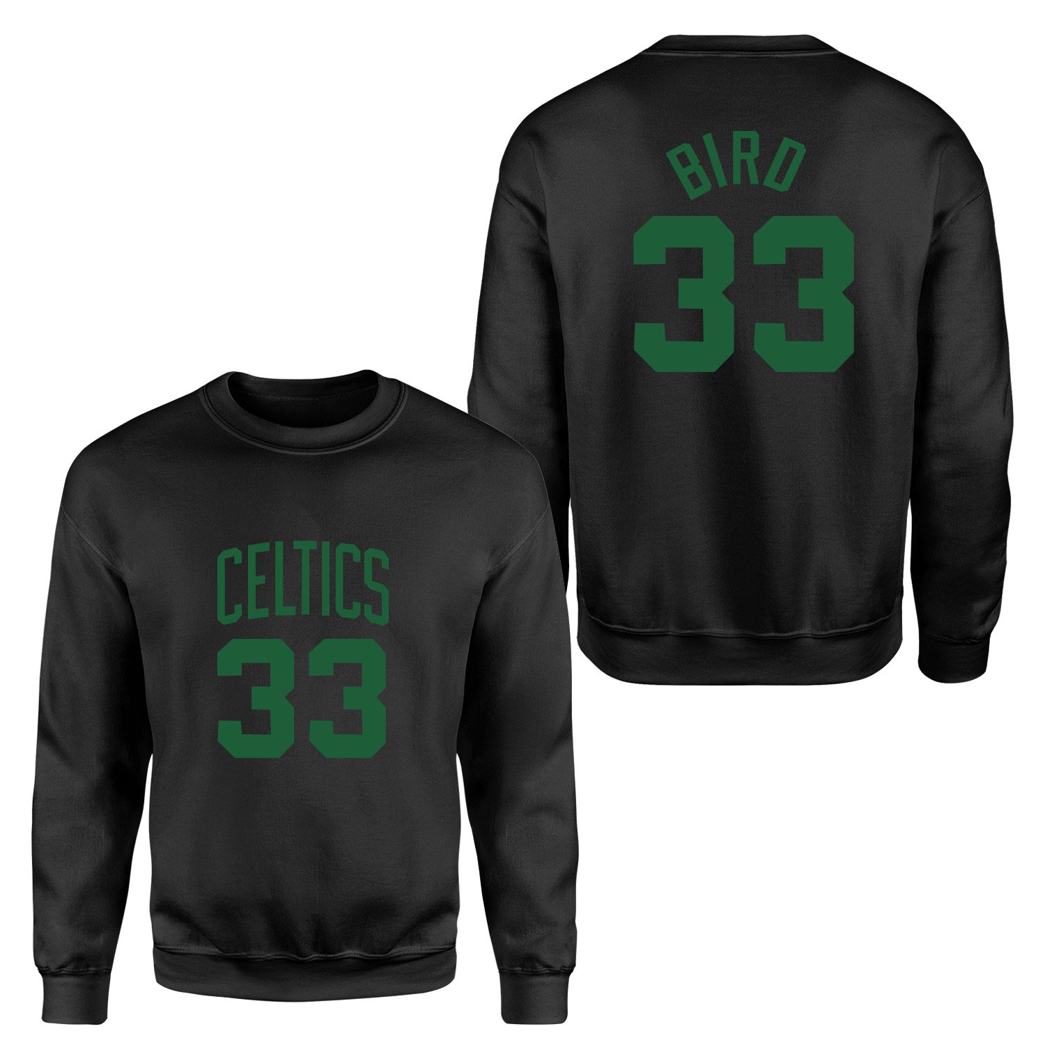Larry Bird 33 Boston Forma Sweatshirt M - Siyah