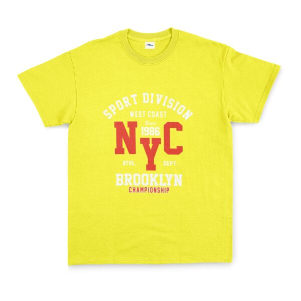 NYC West Coast SD Tişört S - Sarı