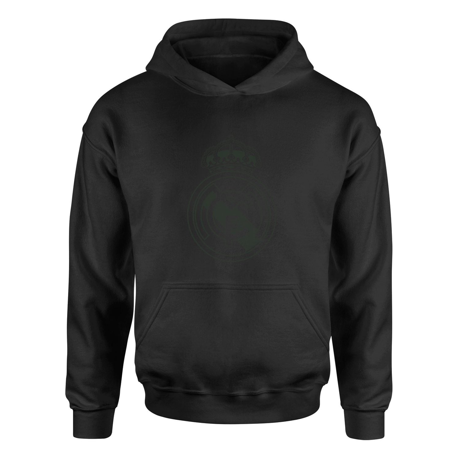 Real Madrid Shield Hoodie M - Siyah