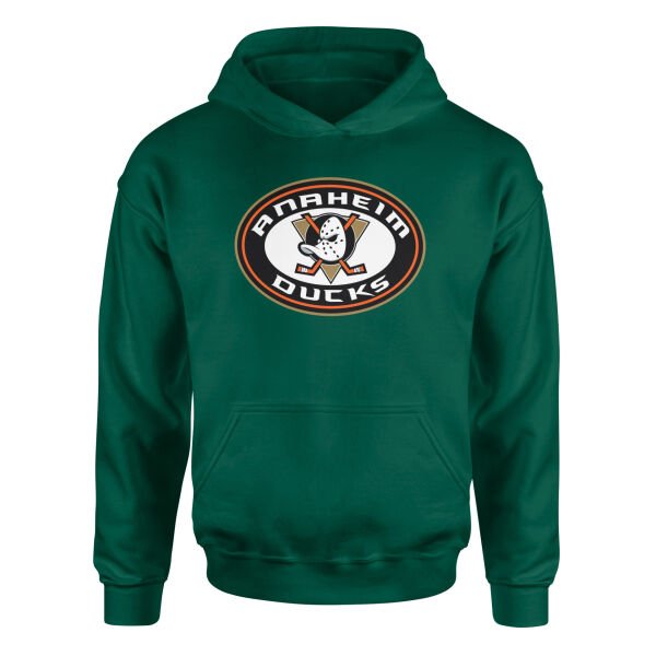 Anaheim Ducks Hoodie XL - Nefti Yeşili