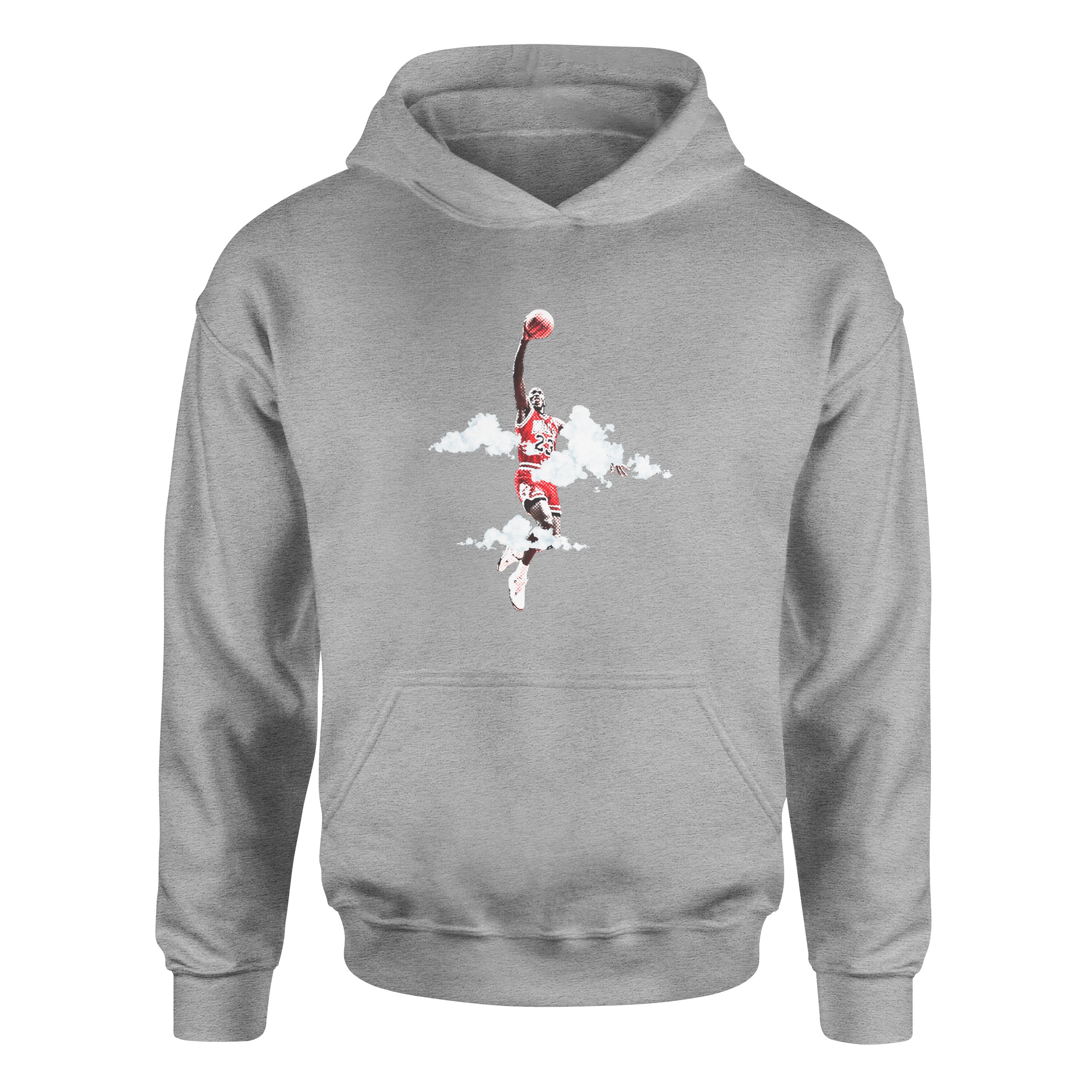 His Airness Hoodie XL - Gri