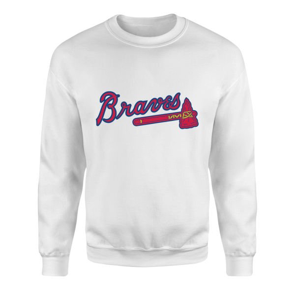 The Braves Sweatshirt XL - Beyaz