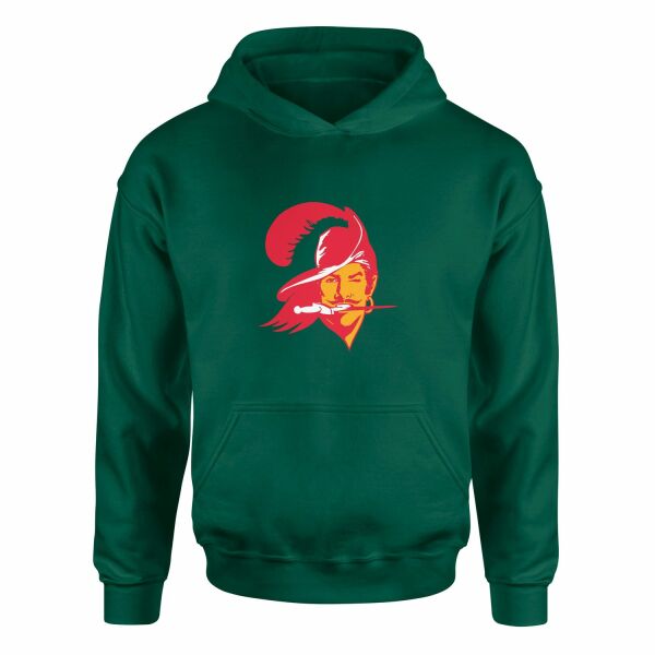 Bruce the Buccaneer Hoodie XL - Nefti Yeşili
