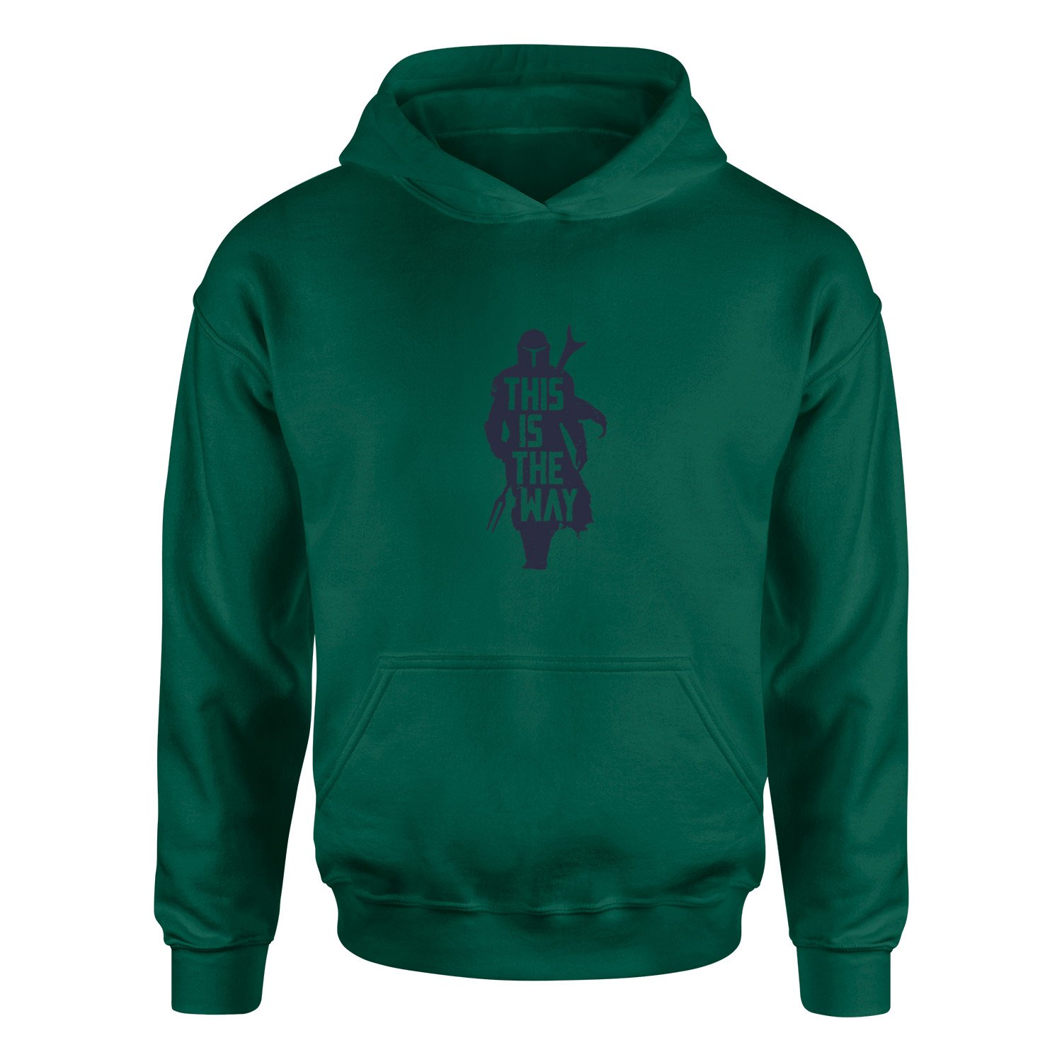 This is The Way Hoodie S - Nefti Yeşili