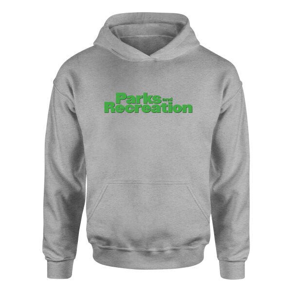 Parks and Recreation Hoodie L - Gri