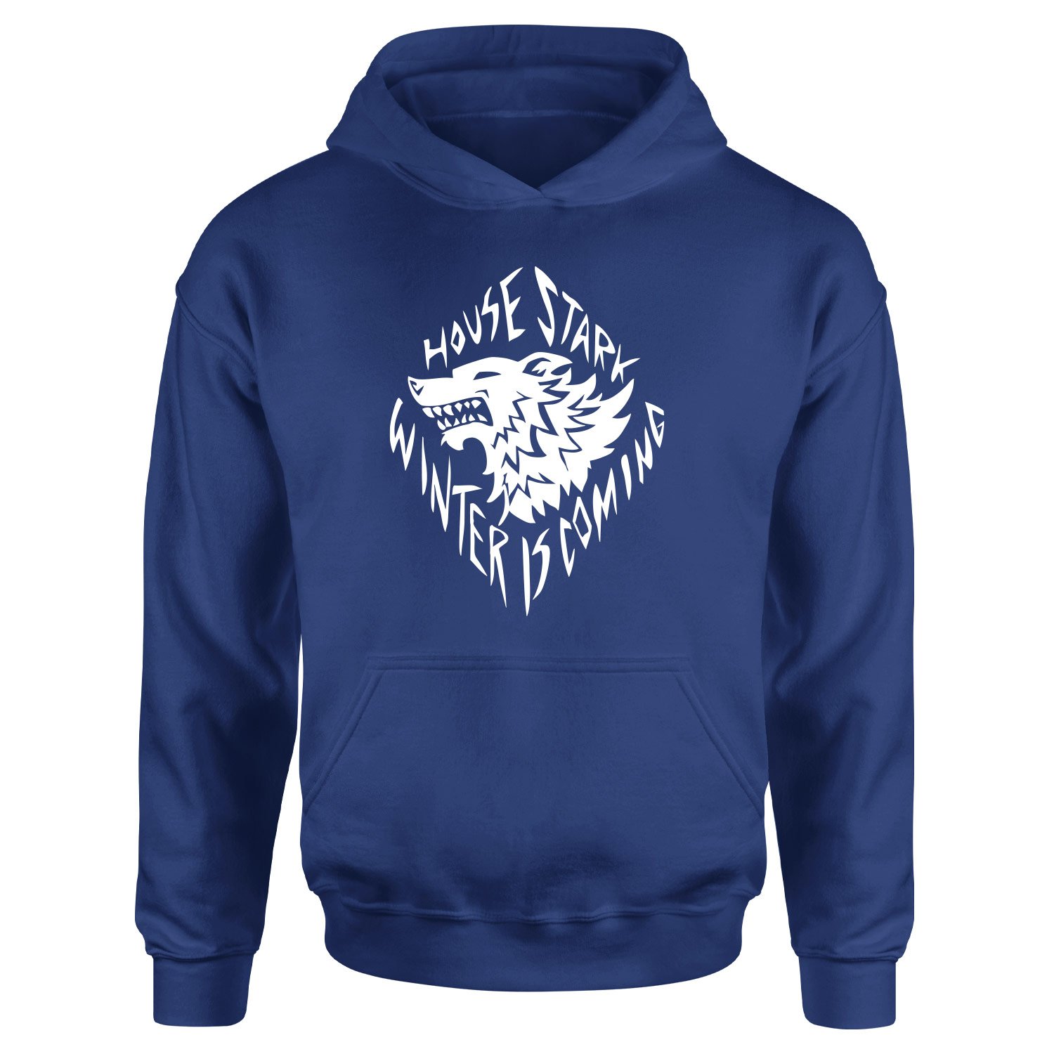 Winter is Coming Hoodie L - İndigo Mavisi