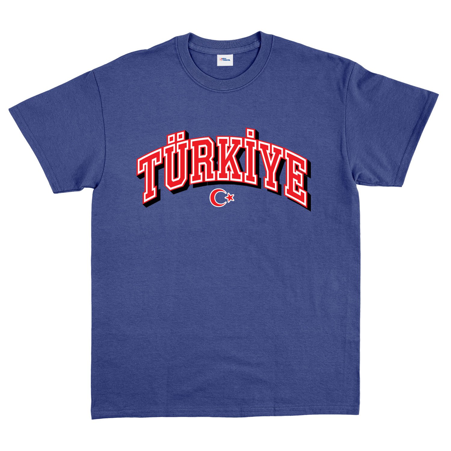 Türkiye 2026 Varsity Tişört M - İndigo Mavisi
