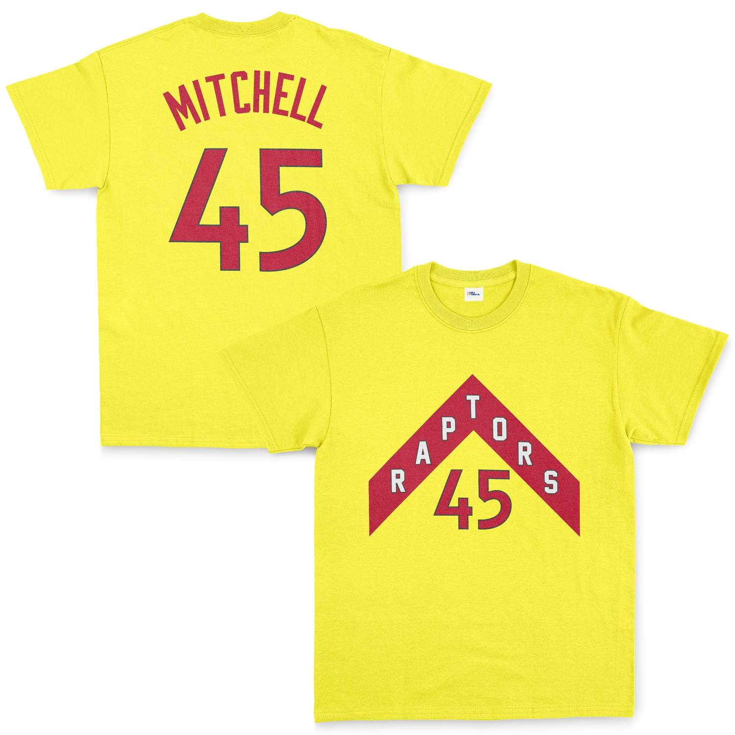 Davion Mitchell 45 Raptors Jersey Tişört L - Sarı