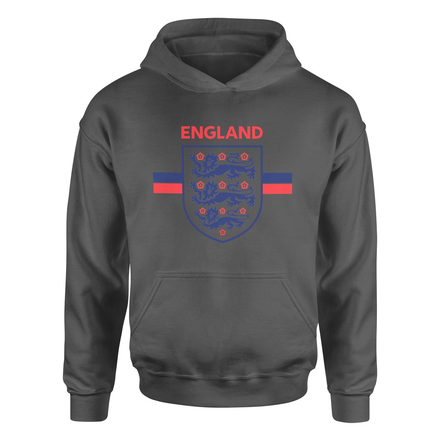 England Shield Hoodie M - Füme