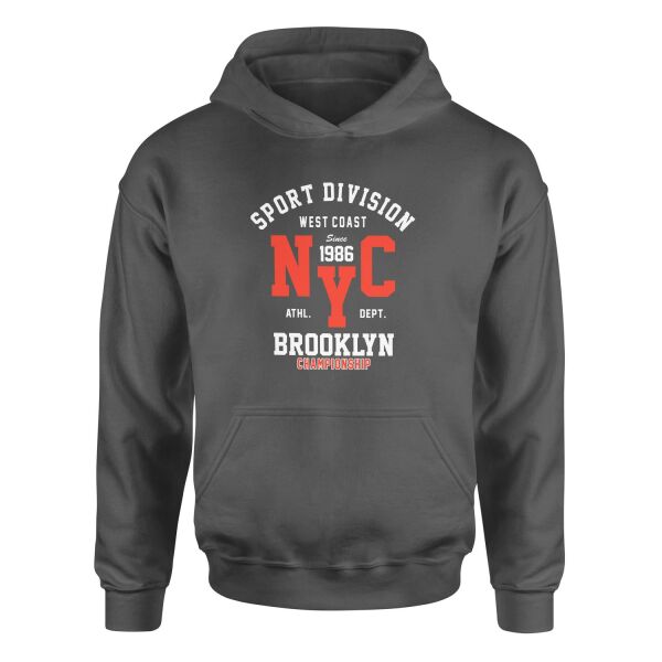 NYC West Coast SD Hoodie L - Füme
