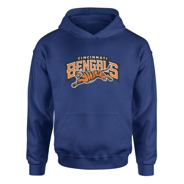 Cincinnati Bengals Hoodie S - İndigo Mavisi