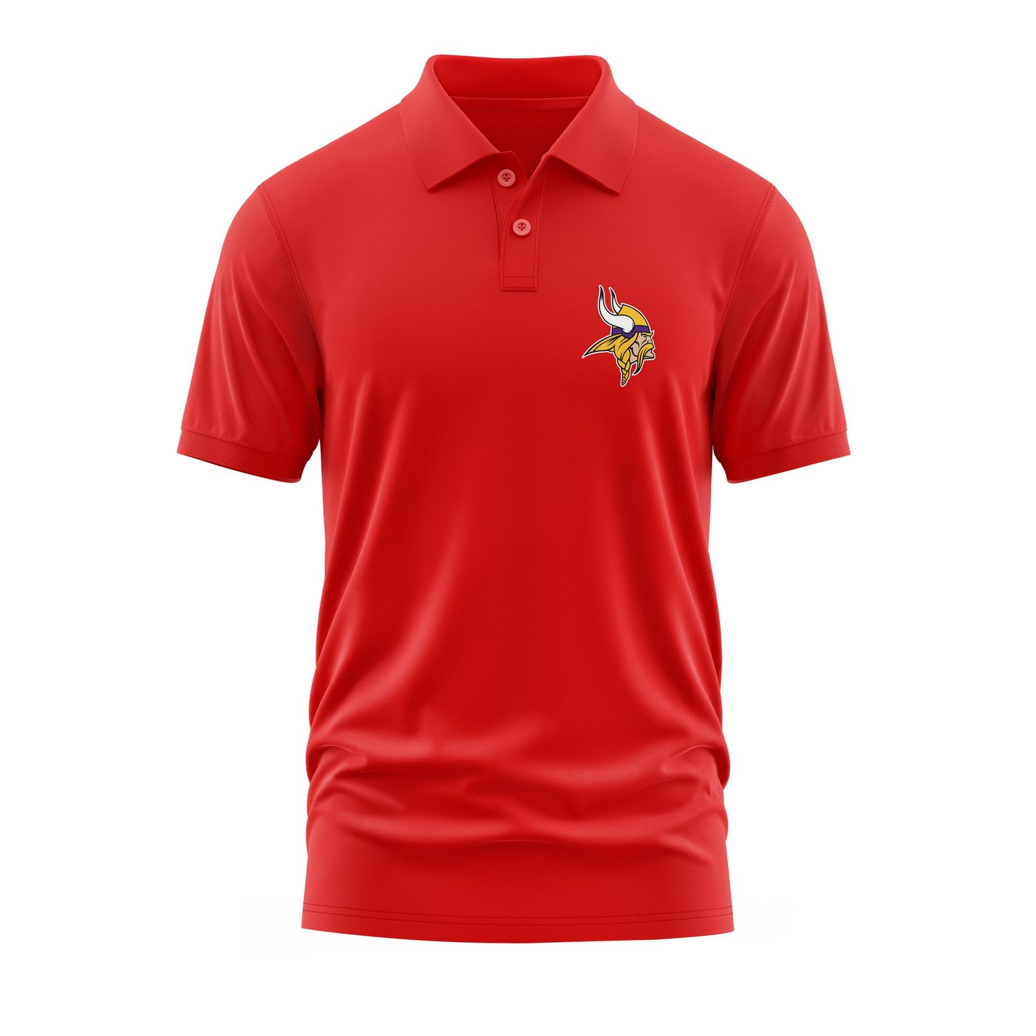 Minnesota Vikings Polo Tişört M - Kırmızı