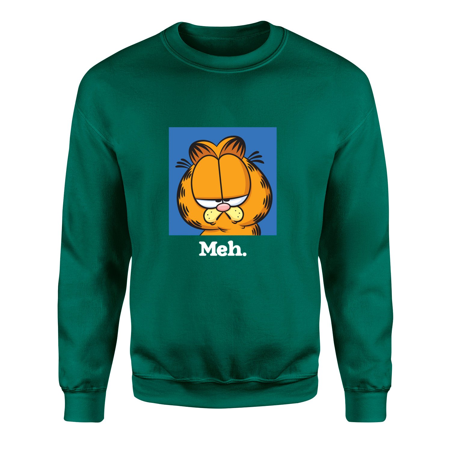 Garfield | meh. Sweatshirt XXL - Nefti Yeşili