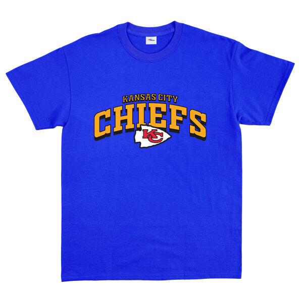 Kansas City Chiefs Arch Tişört L - Mavi