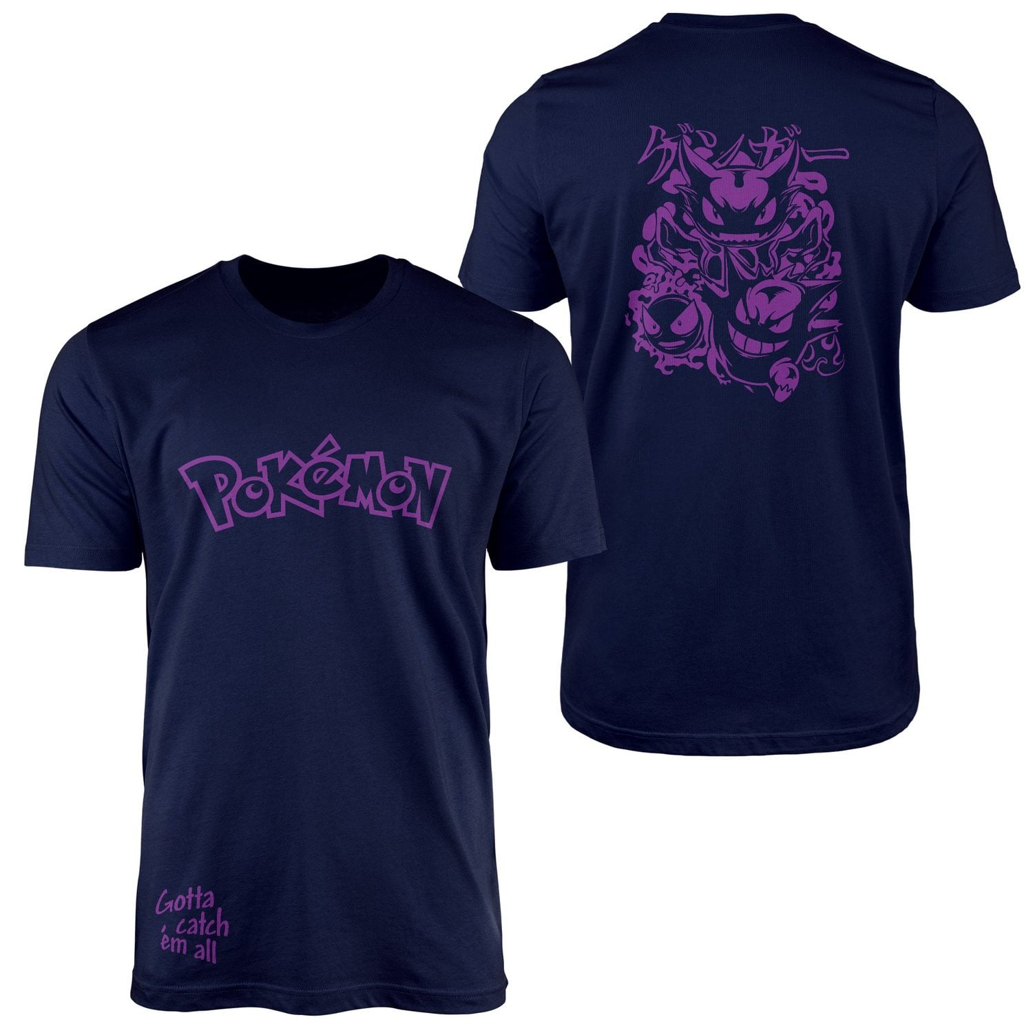 POKEMON Gengar SE Tişört XXL - İndigo Mavisi