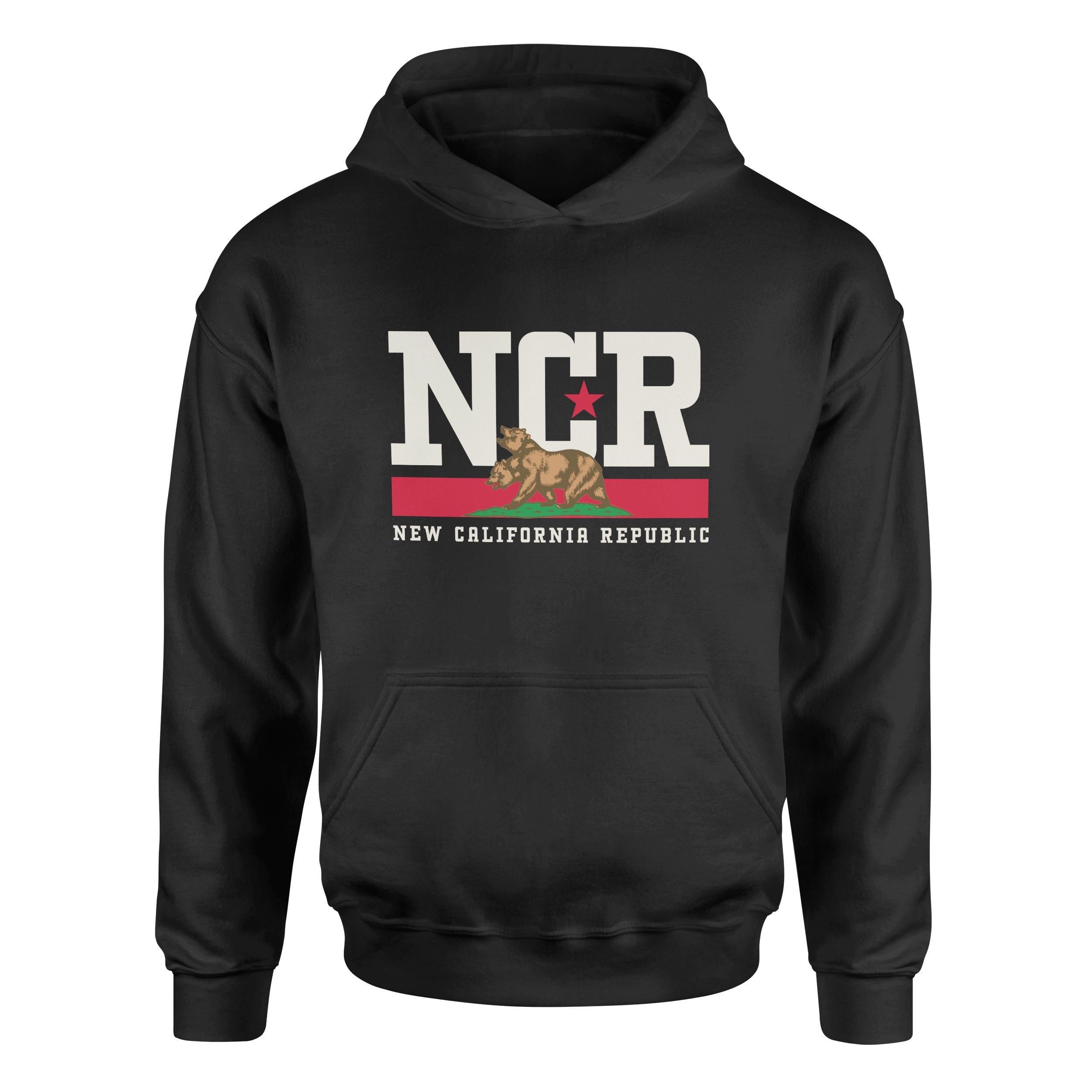 NCR | Fallout Premium Hoodie L - Siyah | OUTLET