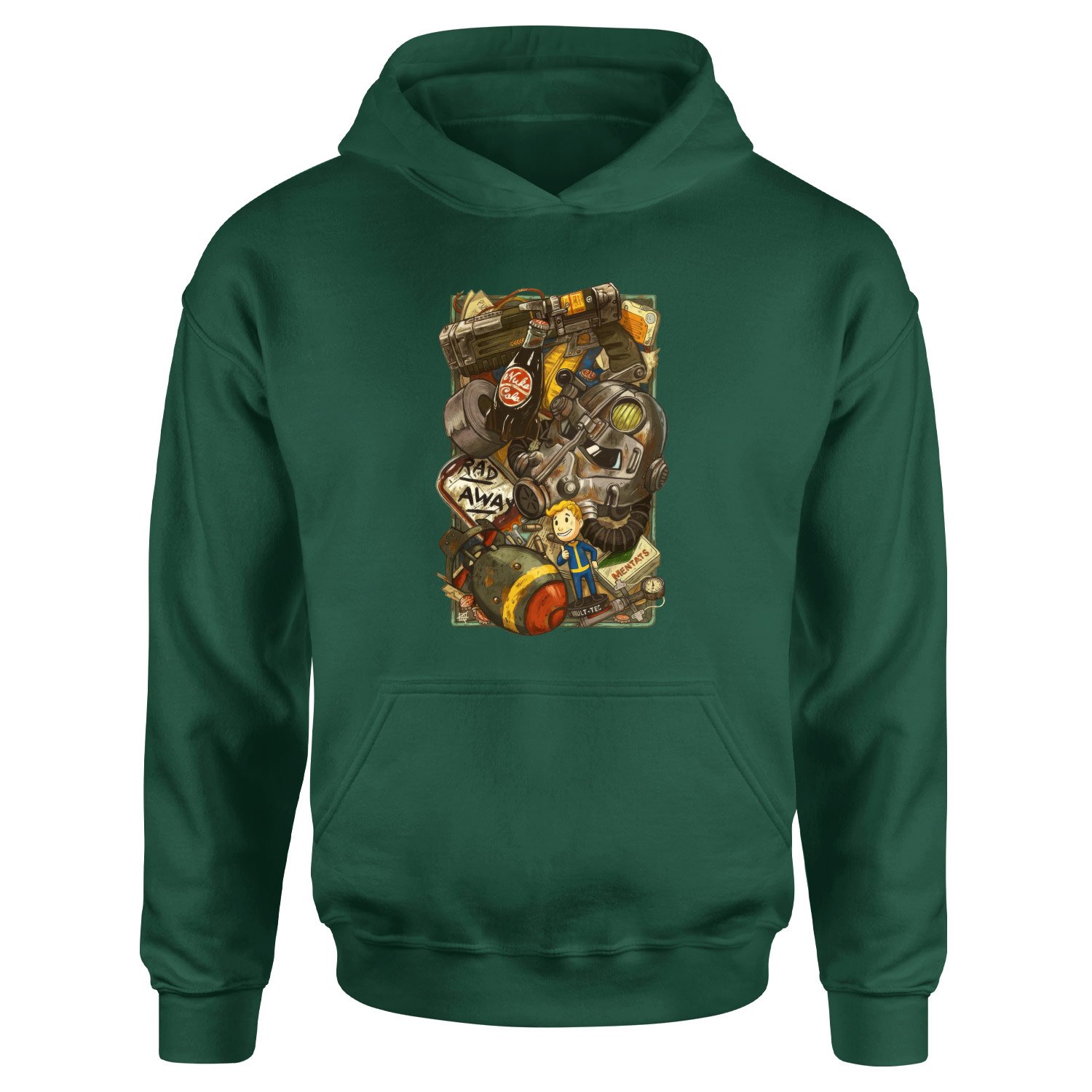 Encumbered Hoodie XXL - Nefti Yeşili