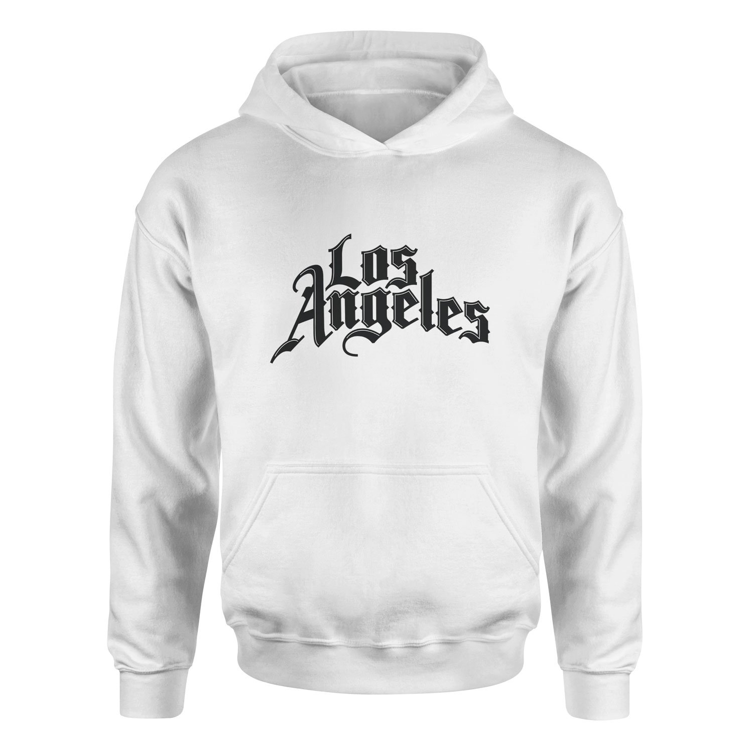 Los Angeles C Hoodie XL - Beyaz