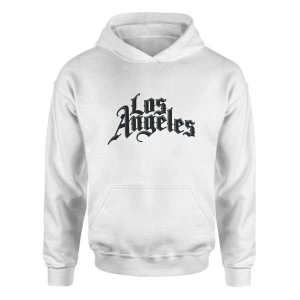 Los Angeles C Hoodie XL - Beyaz