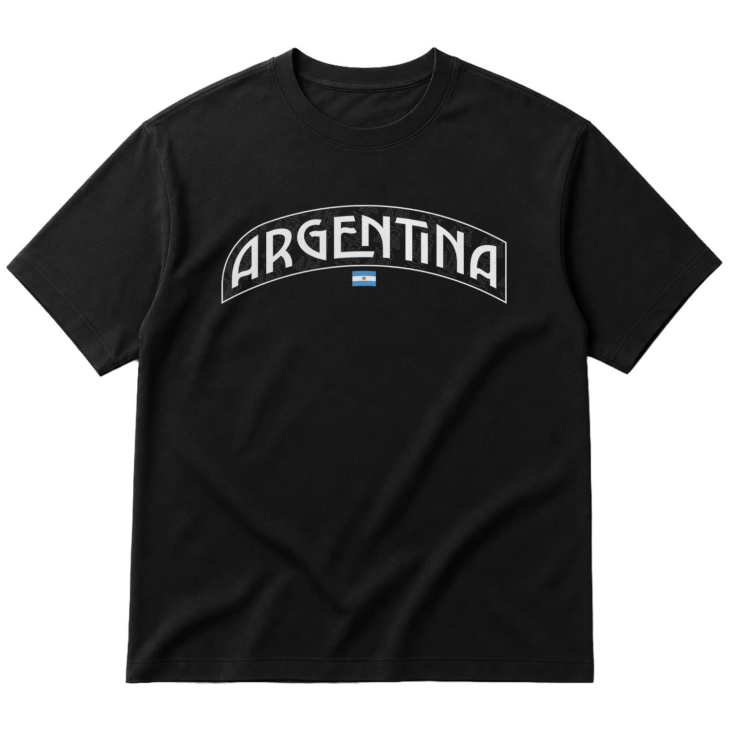 Arjantin Oversize Tişört M - Siyah