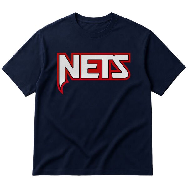 NETS City Edition Oversize Tişört S - İndigo Mavisi