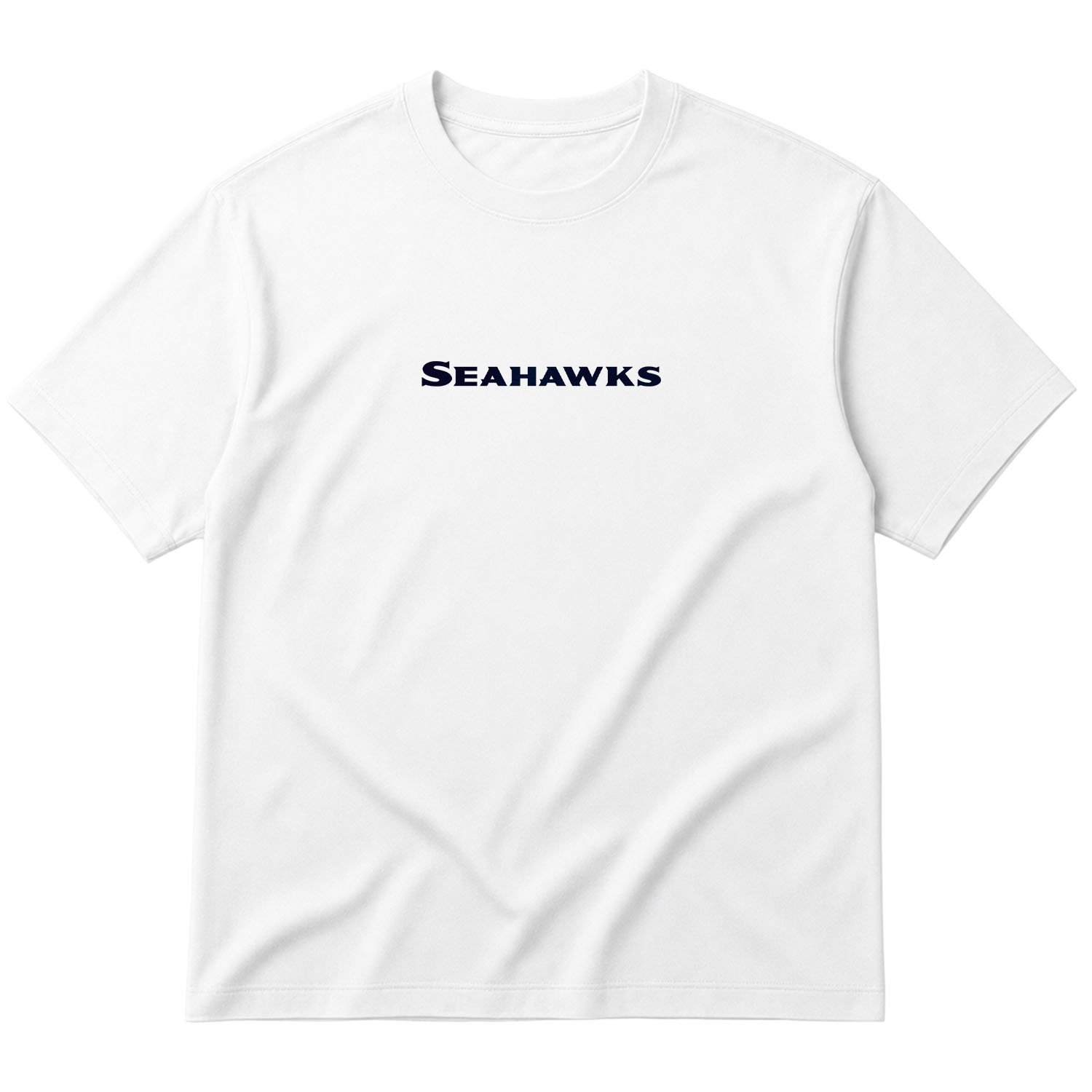 SEA SEAHAWKS Iconic Oversize Tişört XL - Beyaz