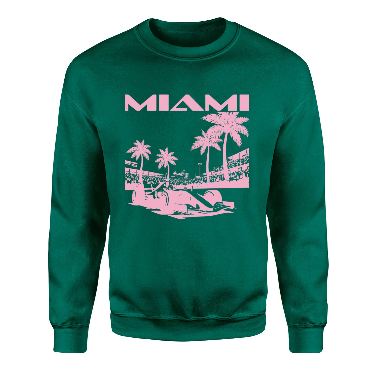 Miami Track Sweatshirt XXL - Nefti Yeşili