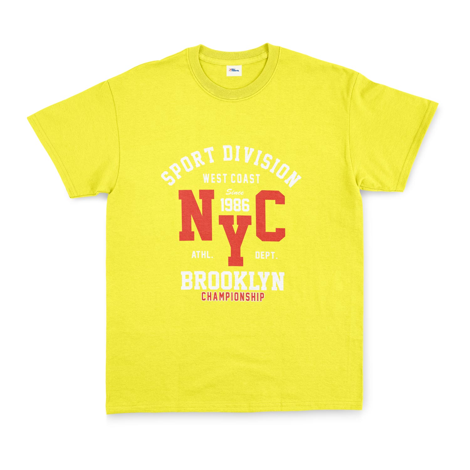 NYC West Coast SD Tişört L - Sarı