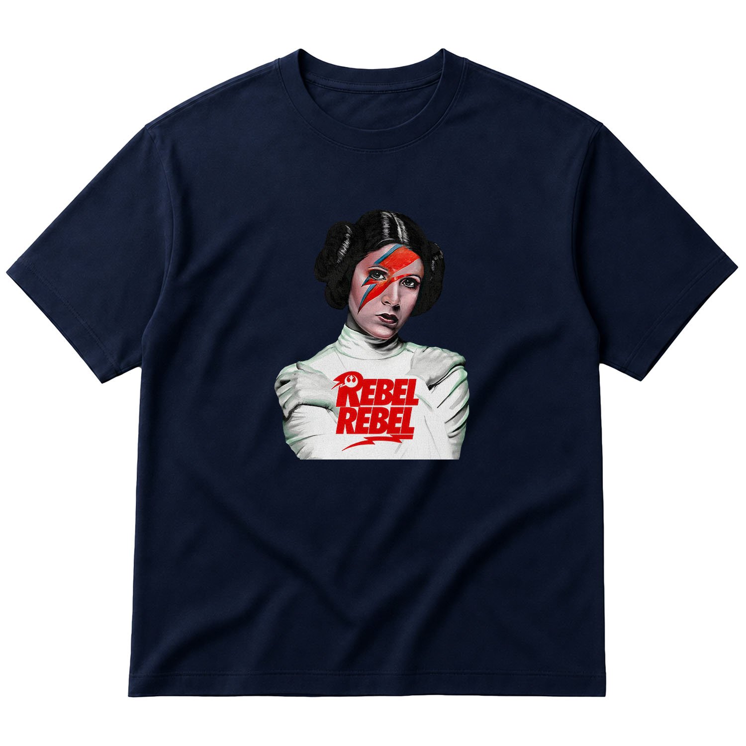 Rebel Rebel Oversize Tişört M - İndigo Mavisi