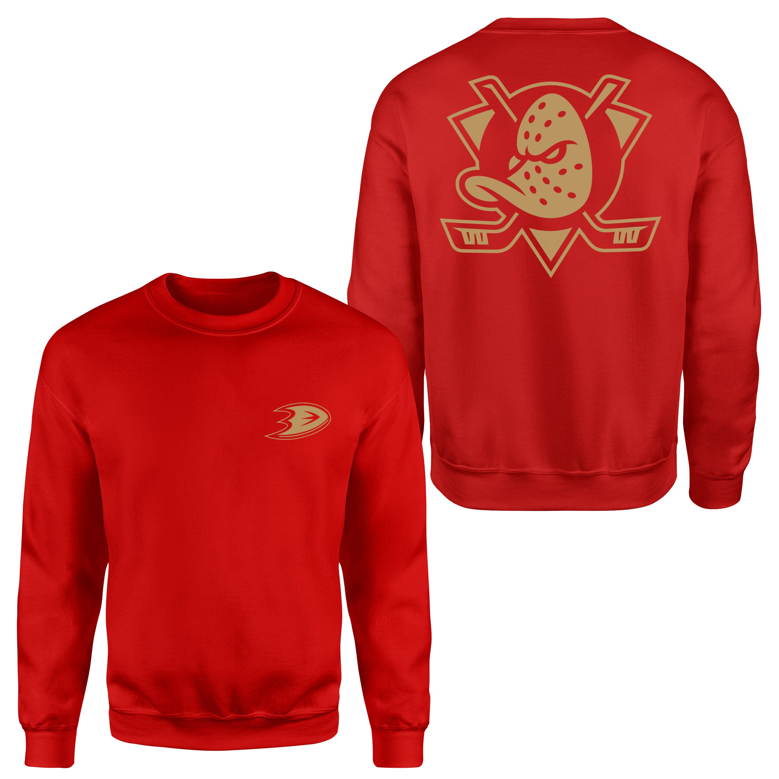 Anaheim Ducks SE Sweatshirt L - Kırmızı