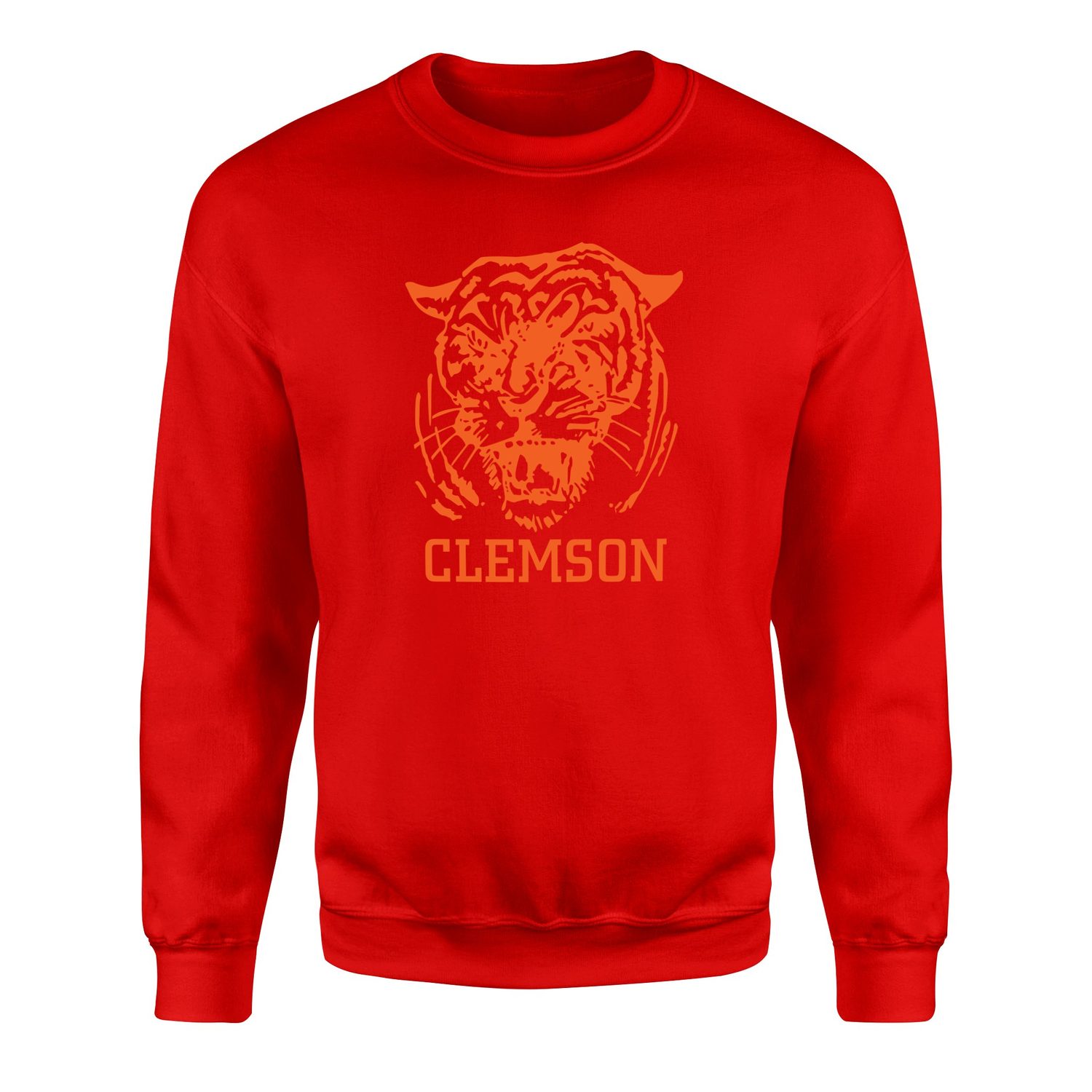 Clemson Tigers Sweatshirt L - Kırmızı