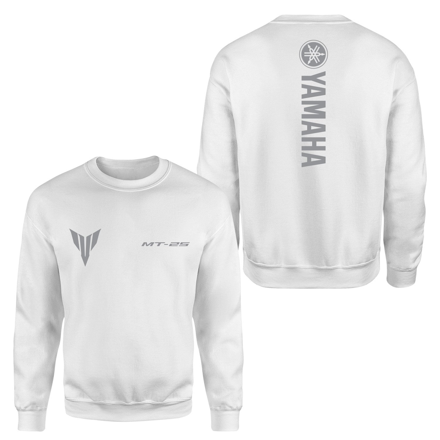 Yamaha MT25 Sweatshirt XL - Beyaz