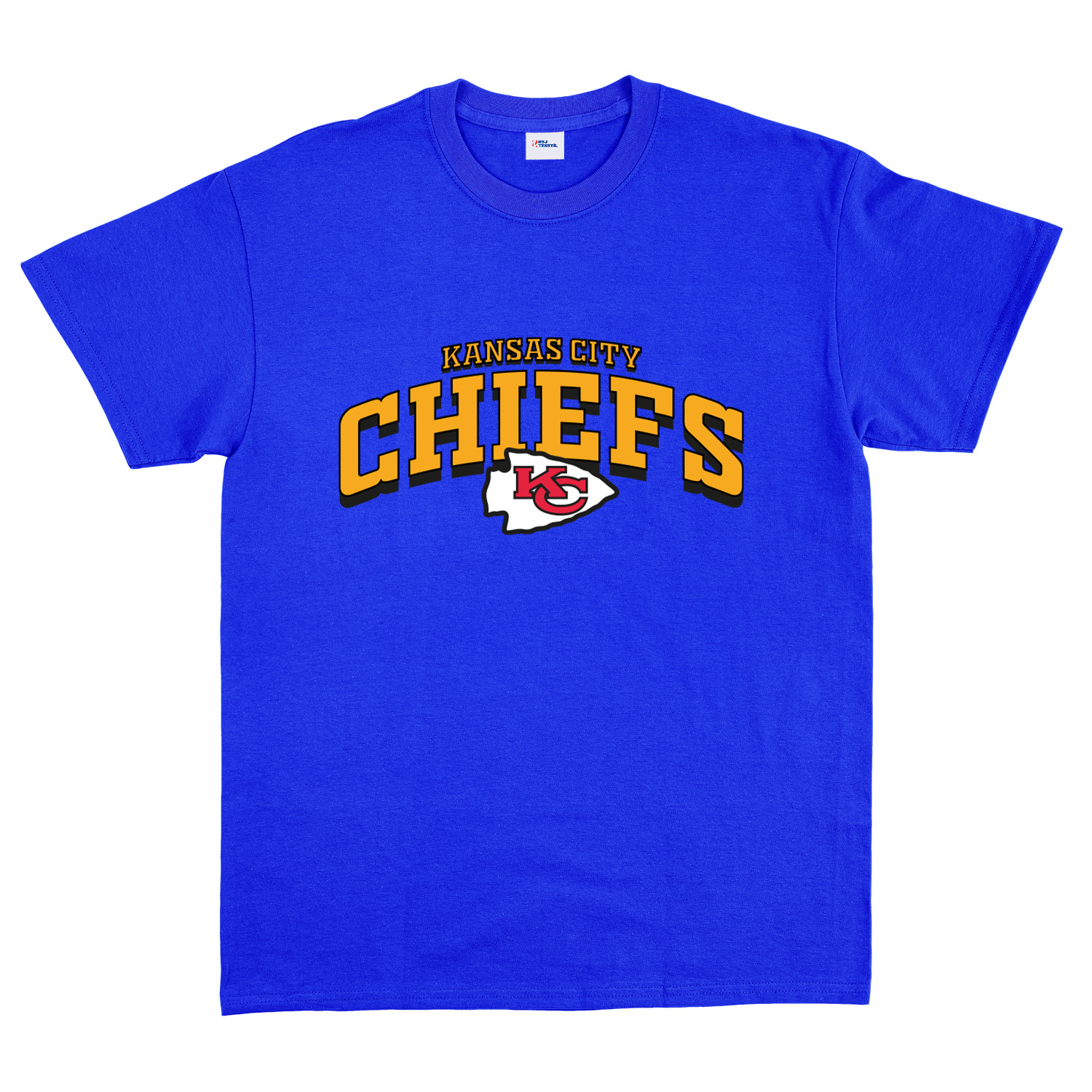 Kansas City Chiefs Arch Tişört XXL - Mavi