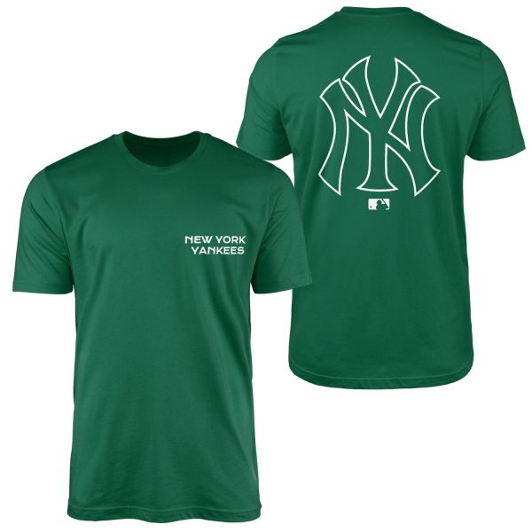 NY YANKEES MLB Edition Tişört S - Nefti Yeşili