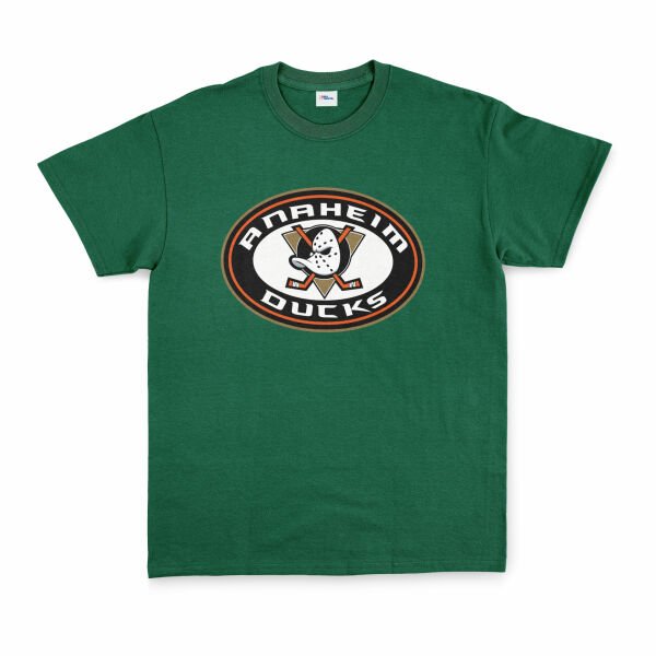 Anaheim Ducks Tişört XL - Nefti Yeşili