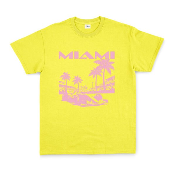 Miami Track Tişört XL - Sarı
