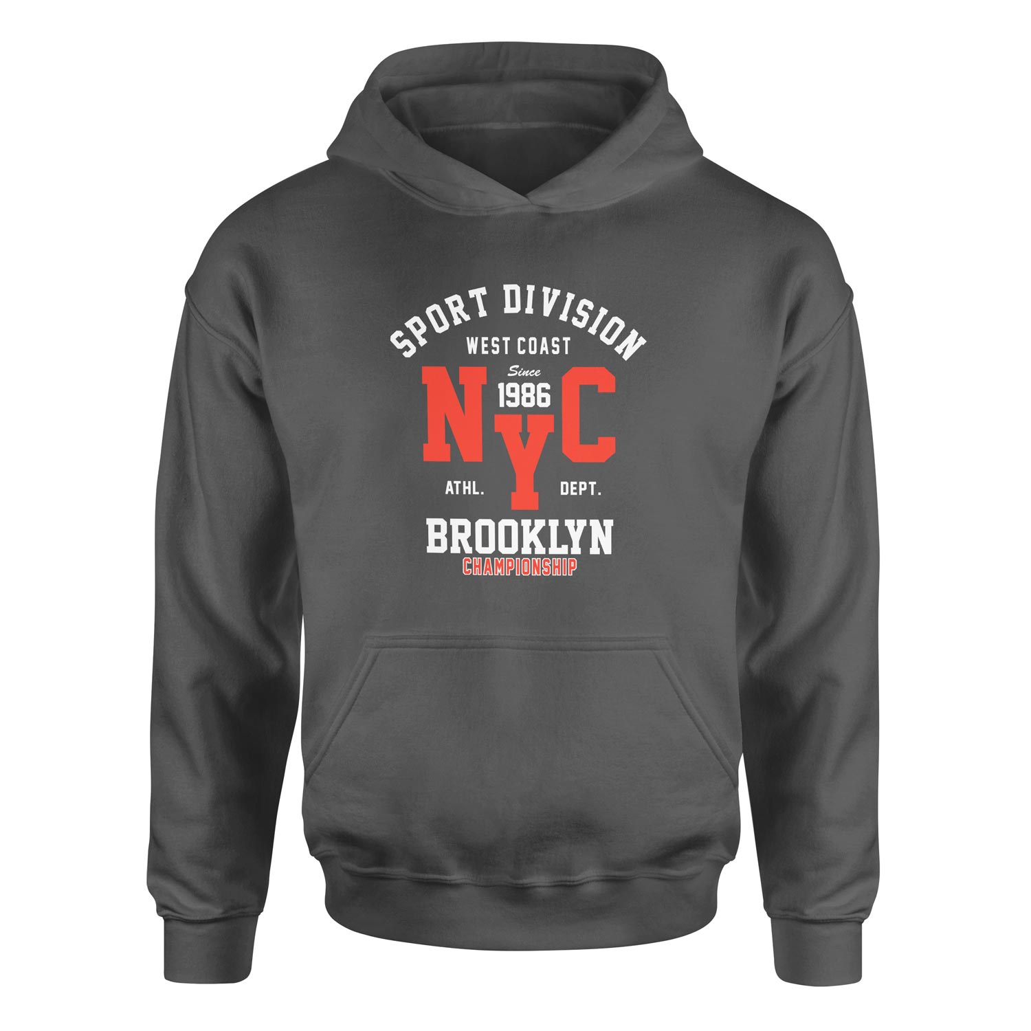 NYC West Coast SD Hoodie XXL - Füme