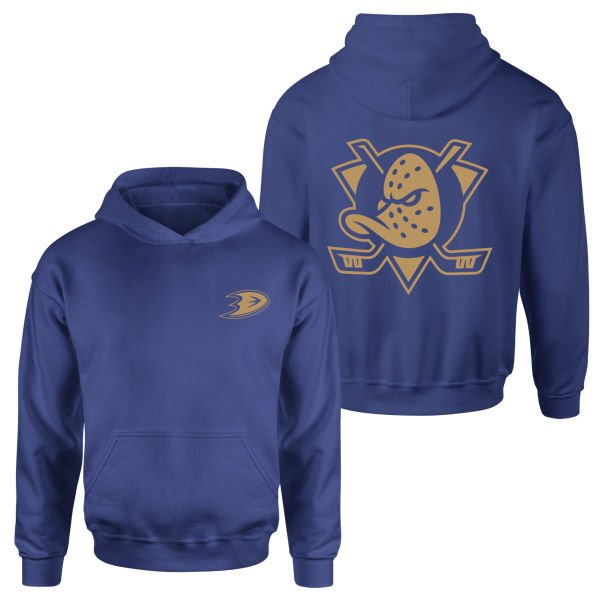 Anaheim Ducks SE Hoodie S - İndigo Mavisi