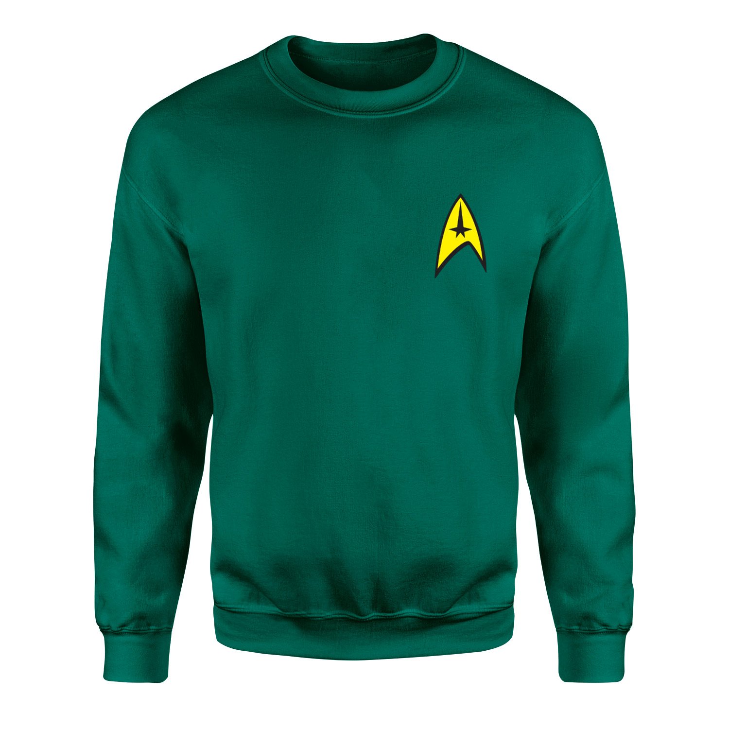 Star Trek Delta Sweatshirt S - Nefti Yeşili