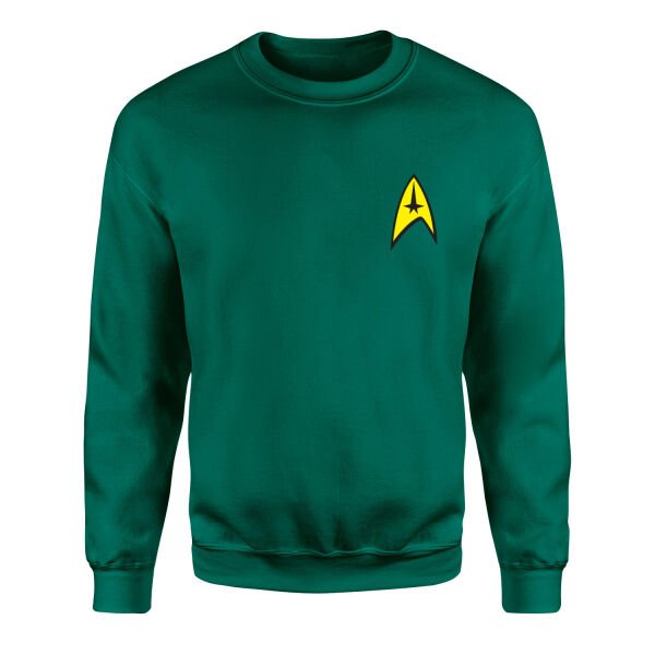 Star Trek Delta Sweatshirt S - Nefti Yeşili
