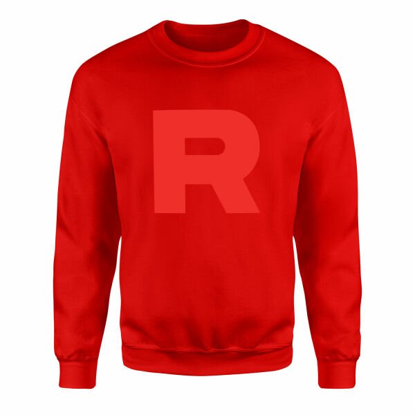 Team Rocket Sweatshirt S - Kırmızı