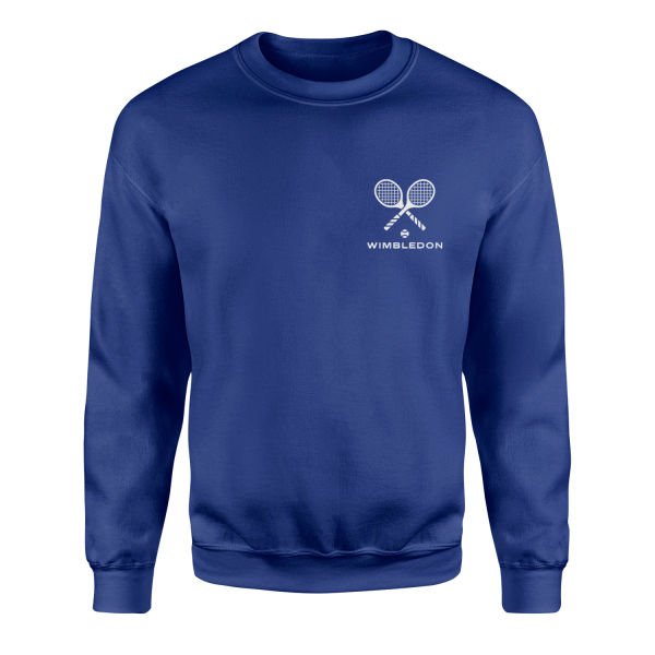 Wimbledon R Sweatshirt M - İndigo Mavisi
