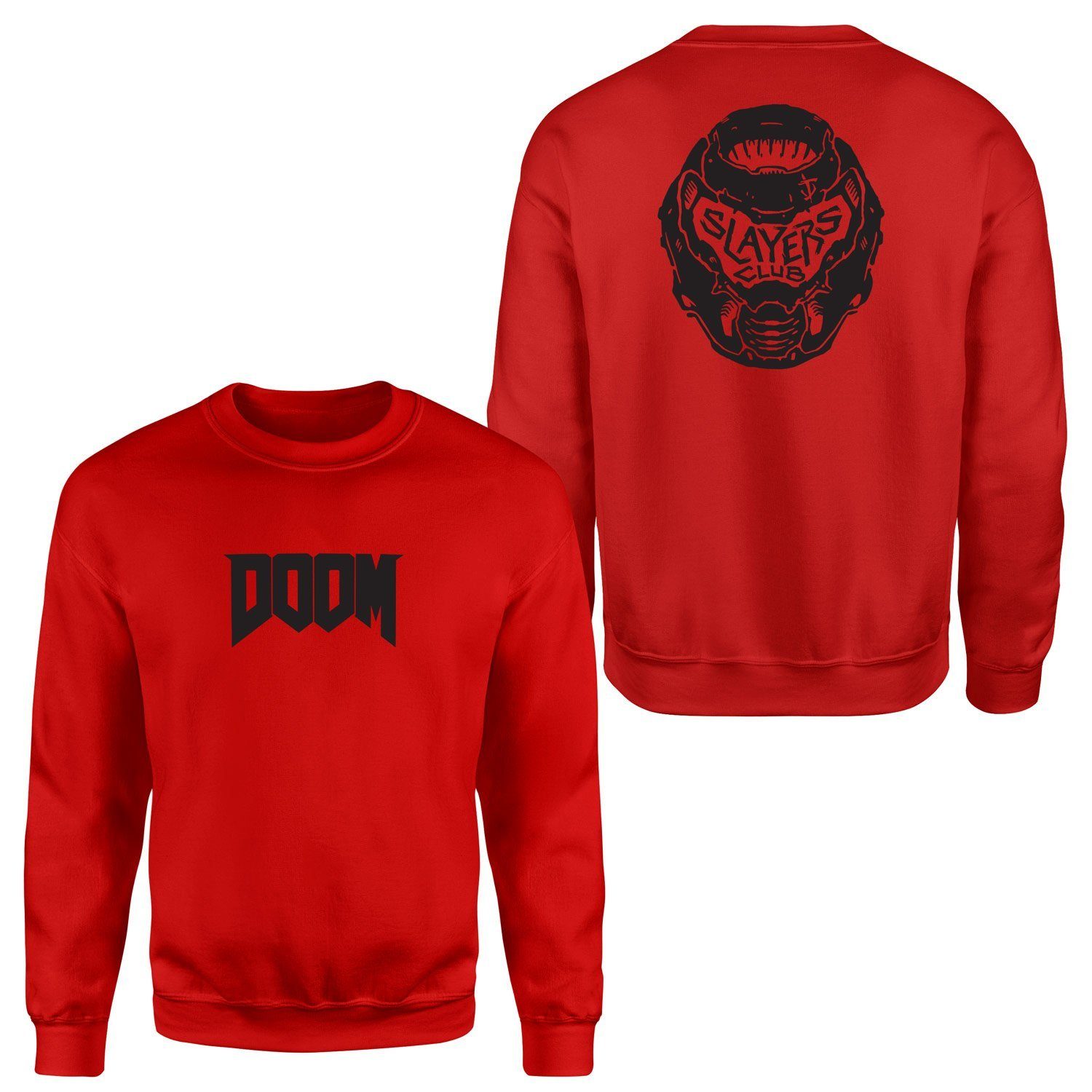 DOOM SLAYER Sweatshirt M - Kırmızı