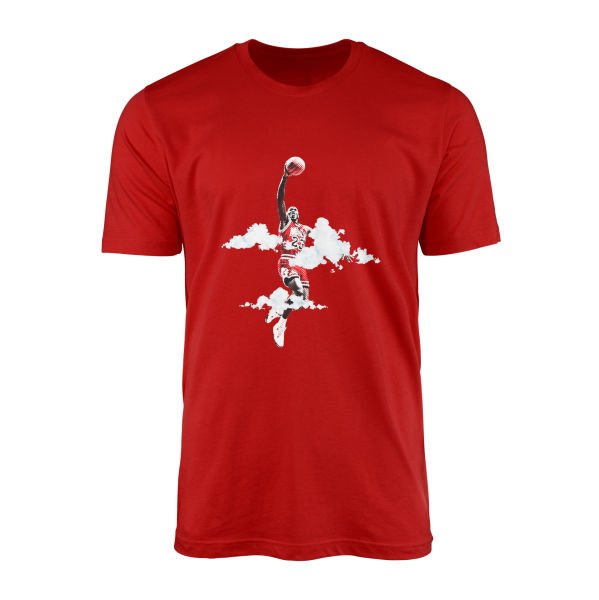 His Airness Tişört S - Kırmızı