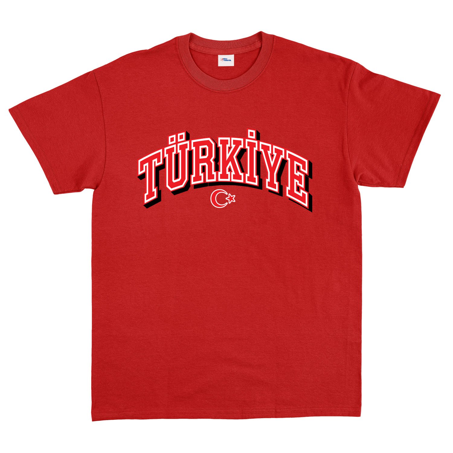 Türkiye 2026 Varsity Tişört L - Kırmızı