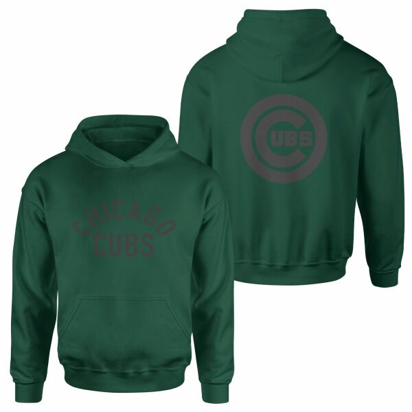 Chicago Cubs Muted Hoodie L - Nefti Yeşili