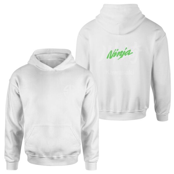 Kawasaki Ninja Superbike Supremacy Hoodie XL - Beyaz
